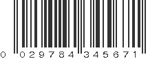 UPC 029784345671