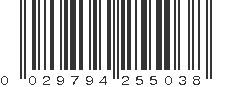 UPC 029794255038