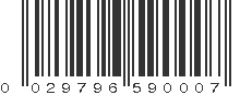 UPC 029796590007