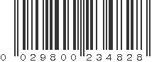 UPC 029800234828