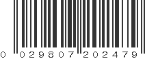 UPC 029807202479