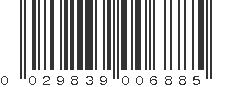 UPC 029839006885