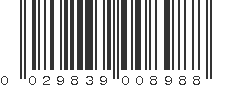 UPC 029839008988