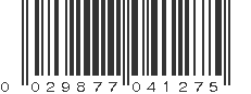 UPC 029877041275