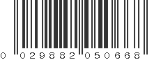 UPC 029882050668