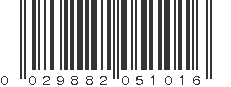 UPC 029882051016