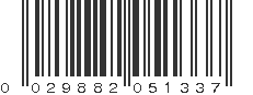 UPC 029882051337