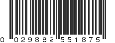 UPC 029882551875