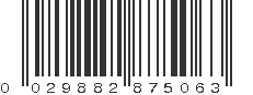 UPC 029882875063