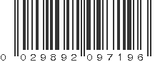 UPC 029892097196