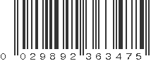 UPC 029892363475