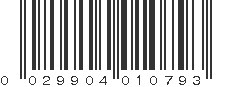 UPC 029904010793