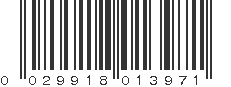 UPC 029918013971