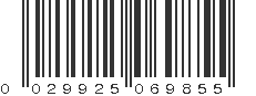 UPC 029925069855