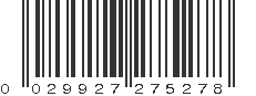 UPC 029927275278