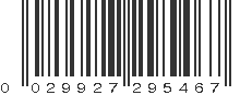 UPC 029927295467