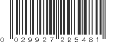 UPC 029927295481