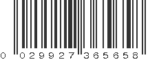 UPC 029927365658