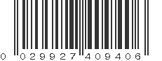 UPC 029927409406