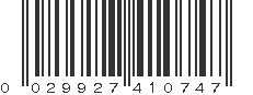 UPC 029927410747