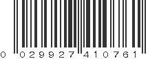 UPC 029927410761