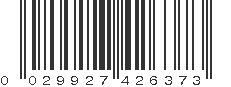 UPC 029927426373