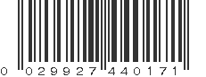 UPC 029927440171