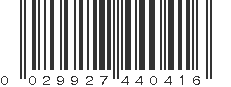 UPC 029927440416