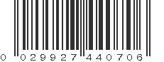 UPC 029927440706