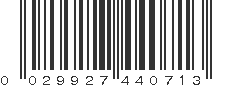 UPC 029927440713