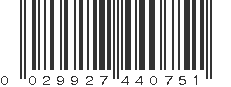 UPC 029927440751