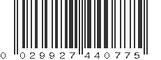 UPC 029927440775
