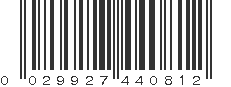 UPC 029927440812