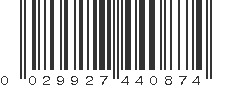 UPC 029927440874