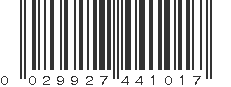 UPC 029927441017