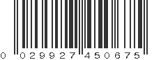 UPC 029927450675