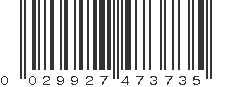 UPC 029927473735