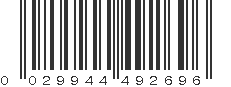 UPC 029944492696