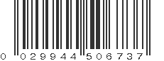 UPC 029944506737