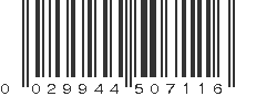 UPC 029944507116