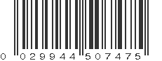 UPC 029944507475