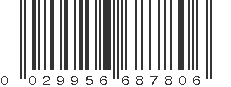 UPC 029956687806