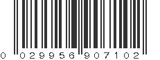 UPC 029956907102