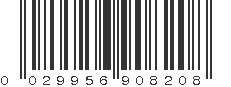 UPC 029956908208