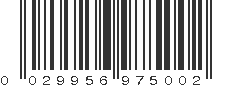 UPC 029956975002