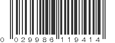 UPC 029986119414