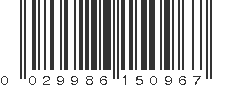 UPC 029986150967