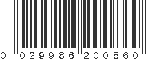 UPC 029986200860