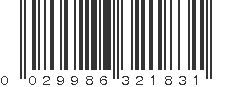 UPC 029986321831