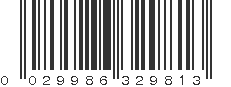 UPC 029986329813